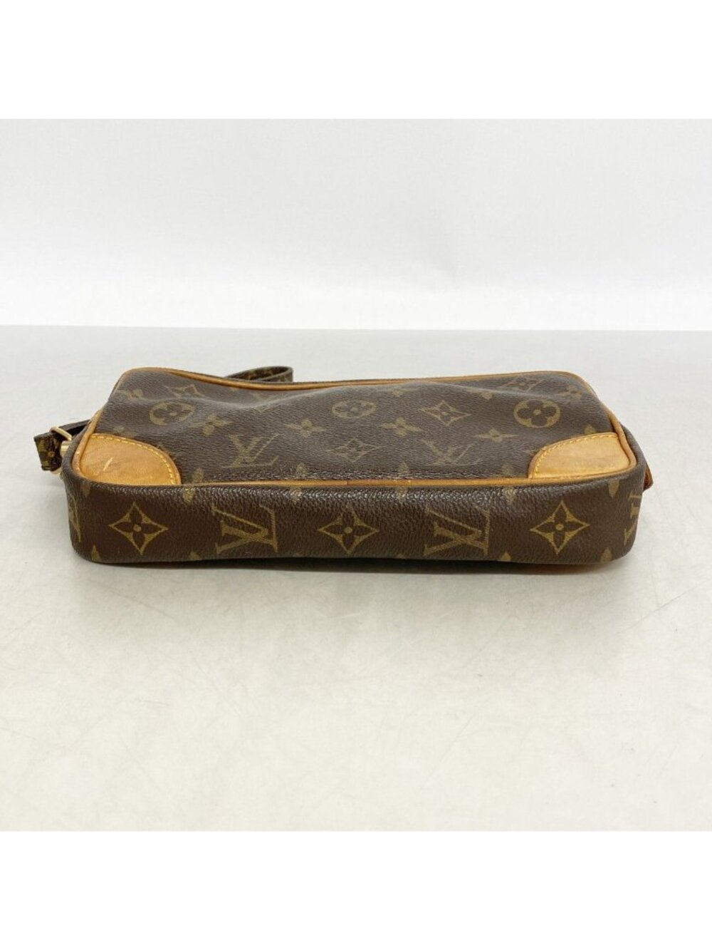 Louis Vuitton Clutch Monogram Marly Dragonne PM Brown - Picture 3 of 10